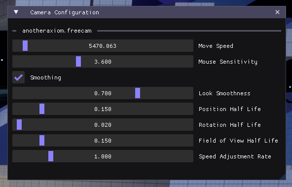 Freecam GUI